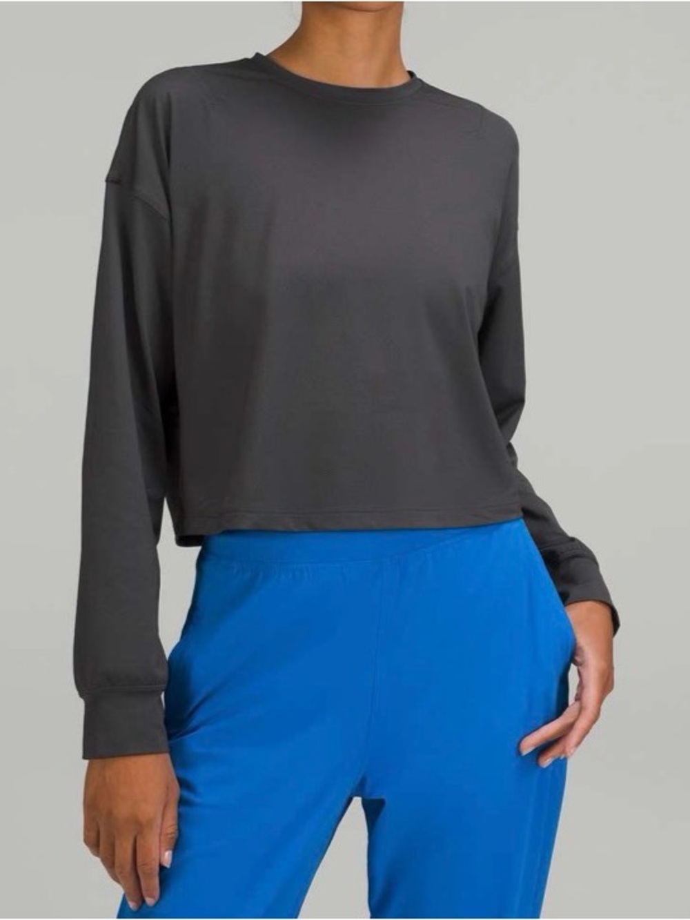Lululemon Black Abrasion-Resistant Training Long Sleeve Shirt